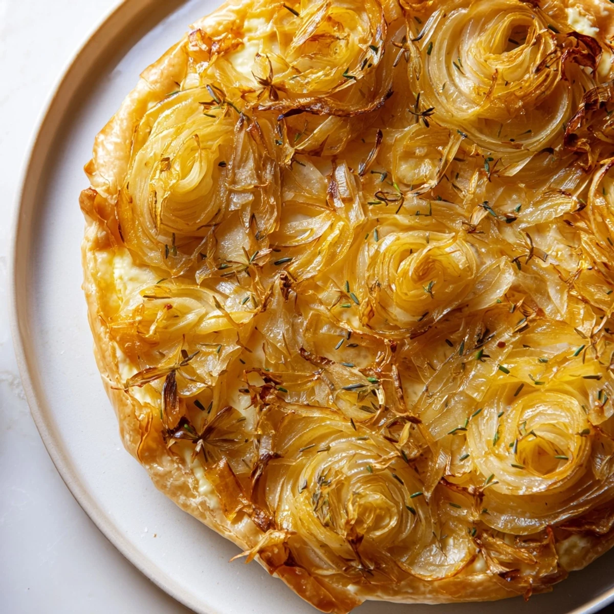 Caramelized Onion Tart Quick