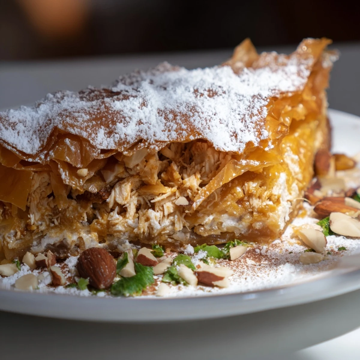 Moroccan Pastilla Spiced Pie