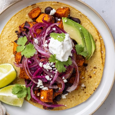 Sweet Potato Black Bean Tacos