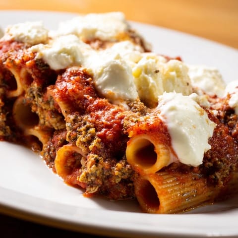 One-Dish Baked Ziti