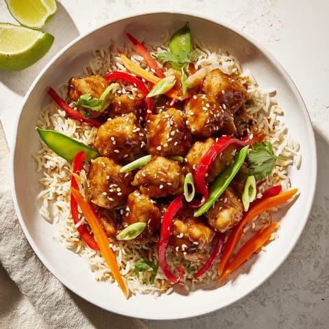 Sesame Ginger Chicken Rice