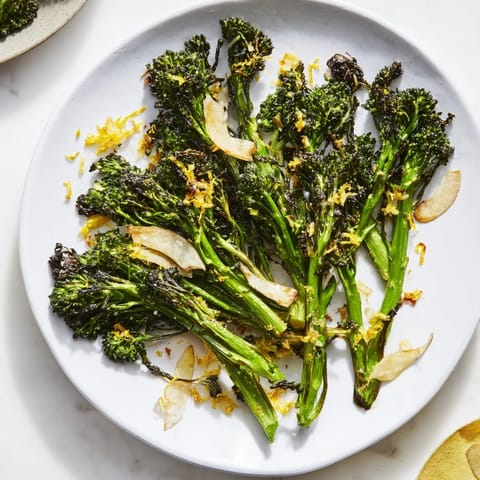 Charred Broccolini with Parmesan