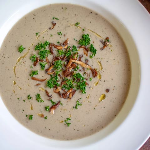 Creamy Mushroom Bisque Delight