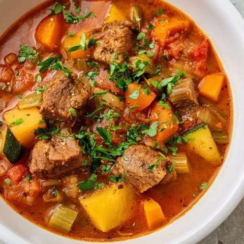 Algerian Chorba Lamb Soup