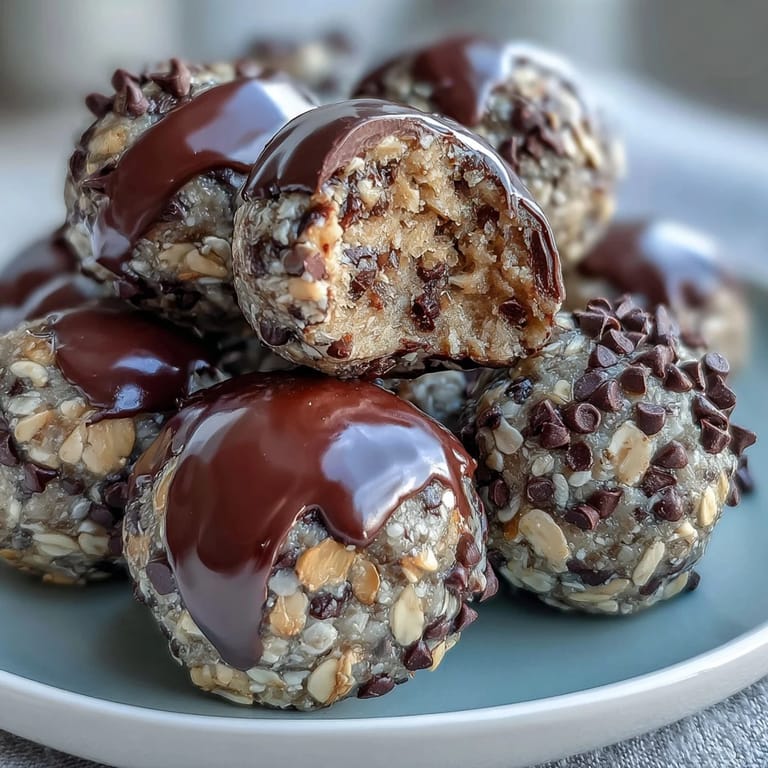 2. Soccer Game Snacks: Energy Balls with Oats and Chocolate Chips - Bite-sized, no-bake energy balls made with oats, chocolate chips, and peanut butter—perfect for game day fuel.  