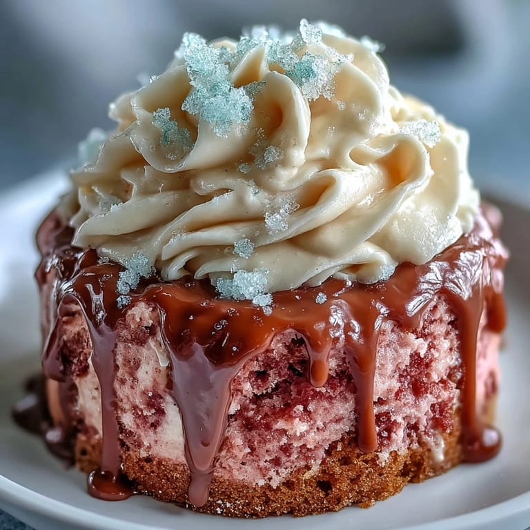 Blush-pink Rosé Velvet Cake, beautifully frosted and adorned with decadent gold.
